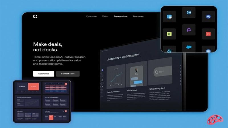 مدل هوش مصنوعی Tome AI