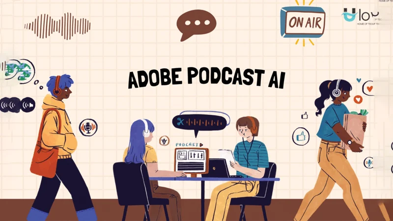ابزار هوش مصنوعی Adobe Podcast 
