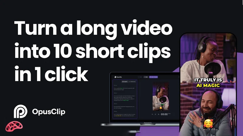 ابزار هوش مصنوعی Opus Clip