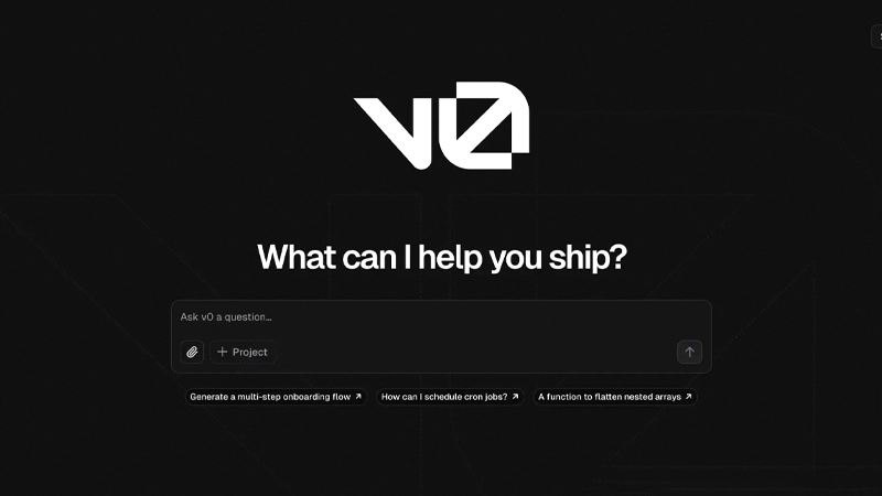 ابزار هوش مصنوعی V0