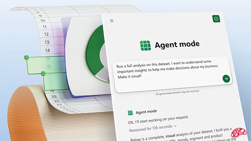 agent mode در word و excel
